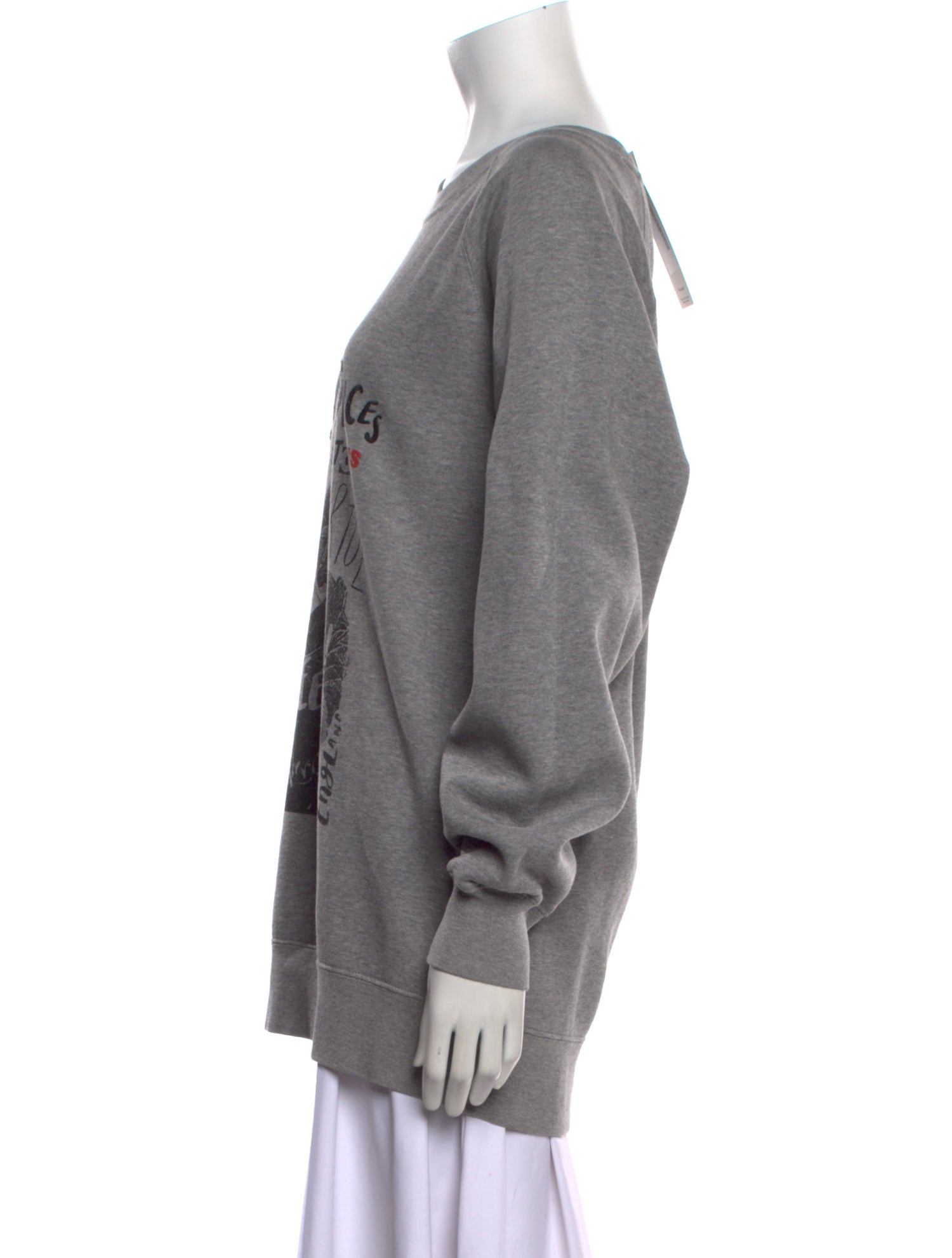 Burberry Graphic Print Crew Neck Sweatshirt